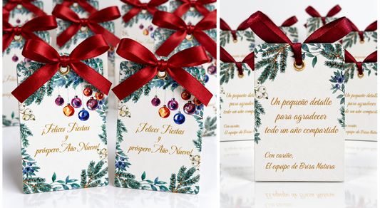 Detalles Navideños Personalizados con Vela (opción 3)