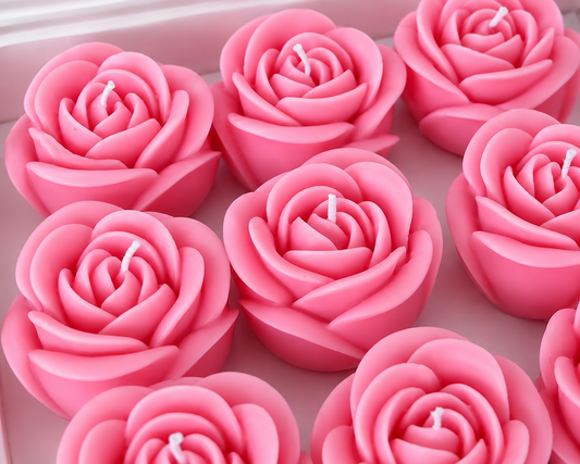 Rose-Shaped Candles (Roses)