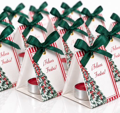 Detalles Navideños Personalizados con Vela (opción 1)
