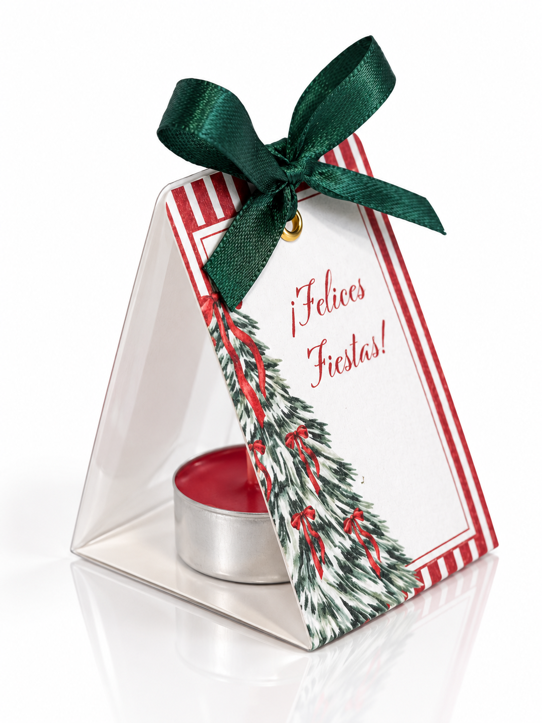 Detalles Navideños Personalizados con Vela (opción 1)