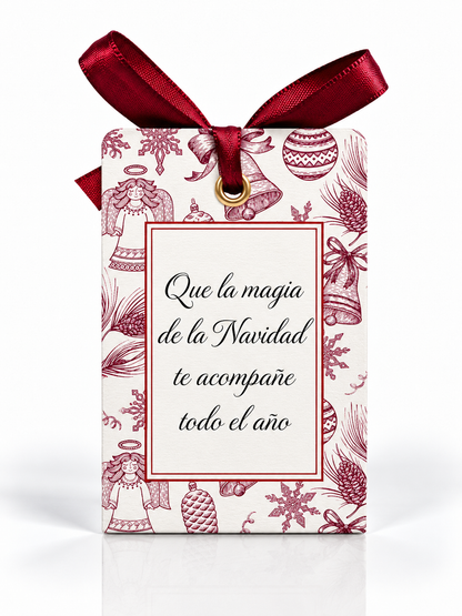 Detalles Navideños Personalizados con Vela (opción 2)