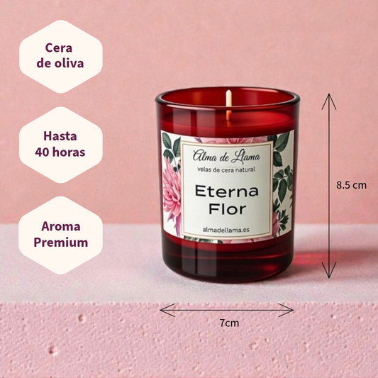 Vela aromática Eterna Flor