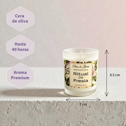 Vela aromática Ritual de Fresia