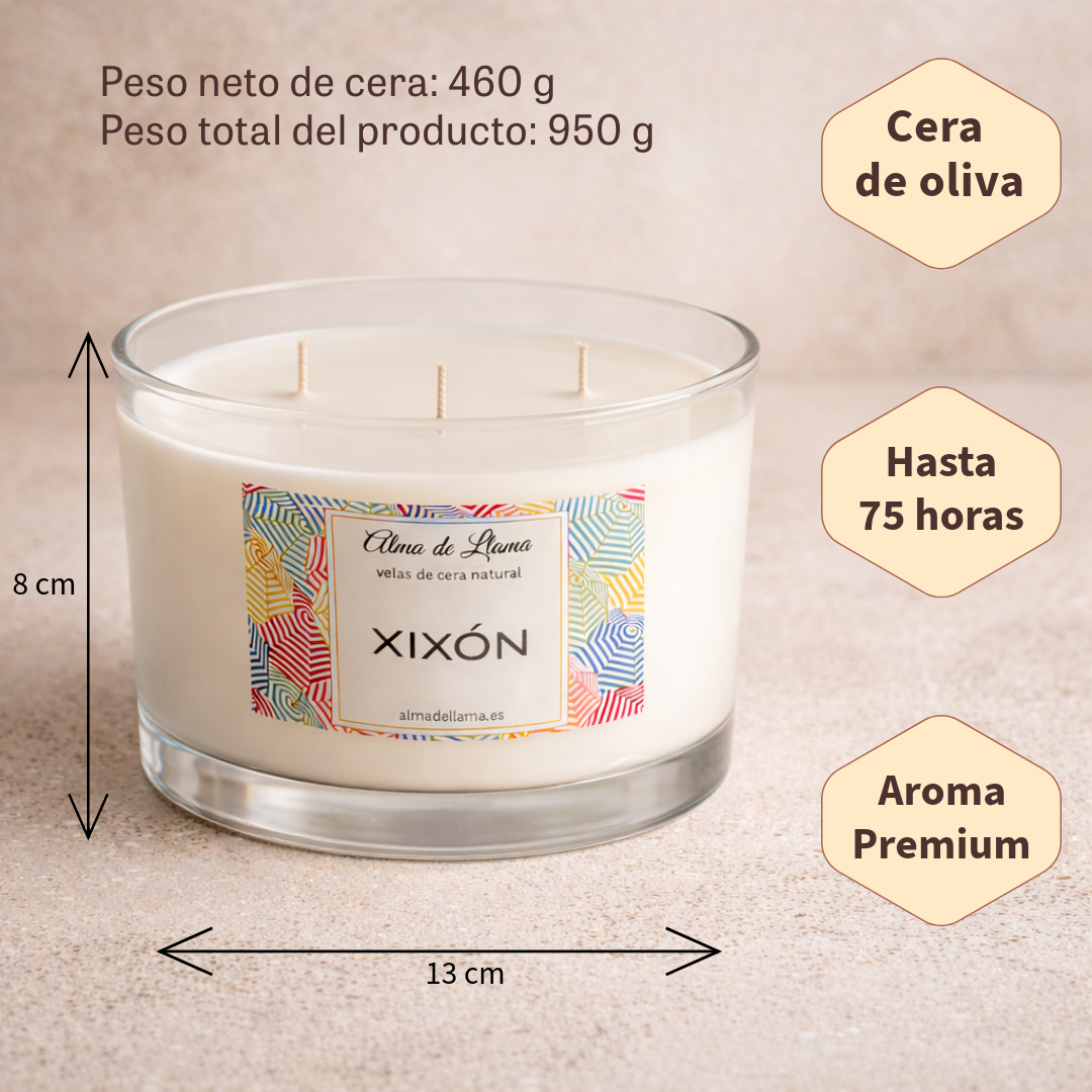 Vela aromática XIXÓN