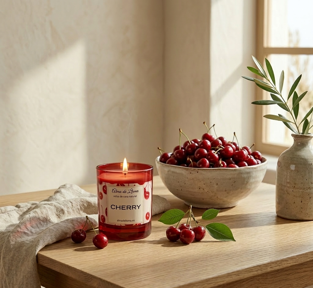 Vela aromática Cherry