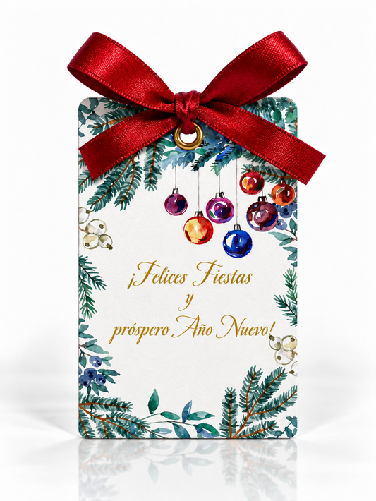 Detalles Navideños Personalizados con Vela (opción 3)