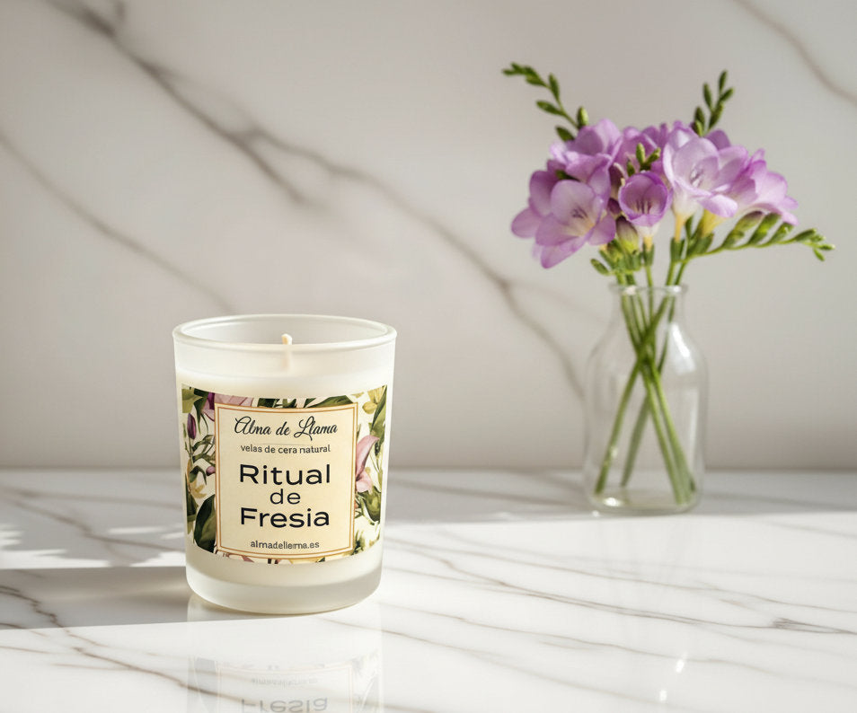 Vela aromática Ritual de Fresia