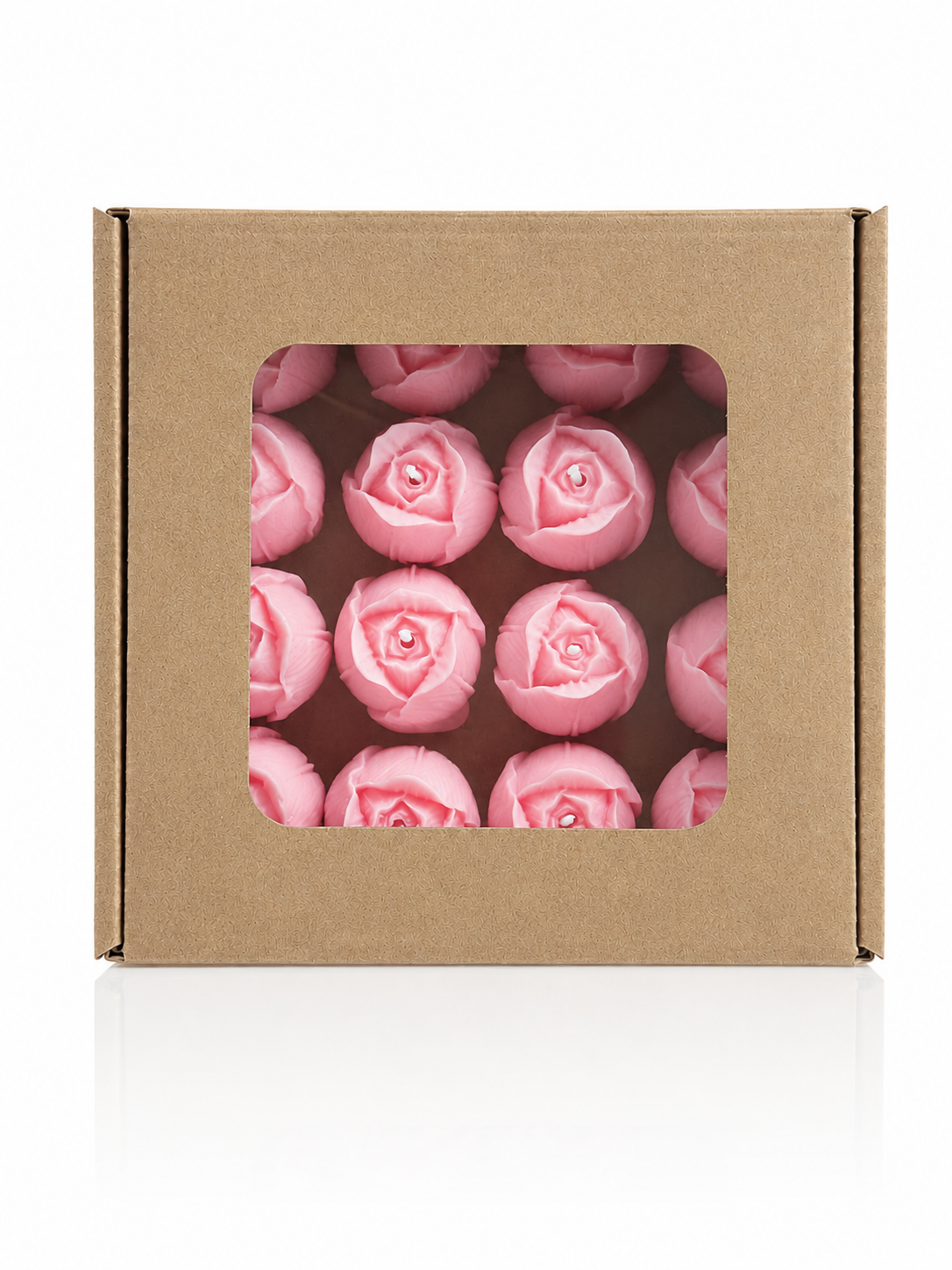 Velas Decorativas en Forma de Rosa (Rosas)