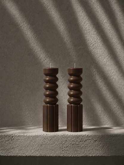 Velas Pilar Decorativas de Diseño Moderno