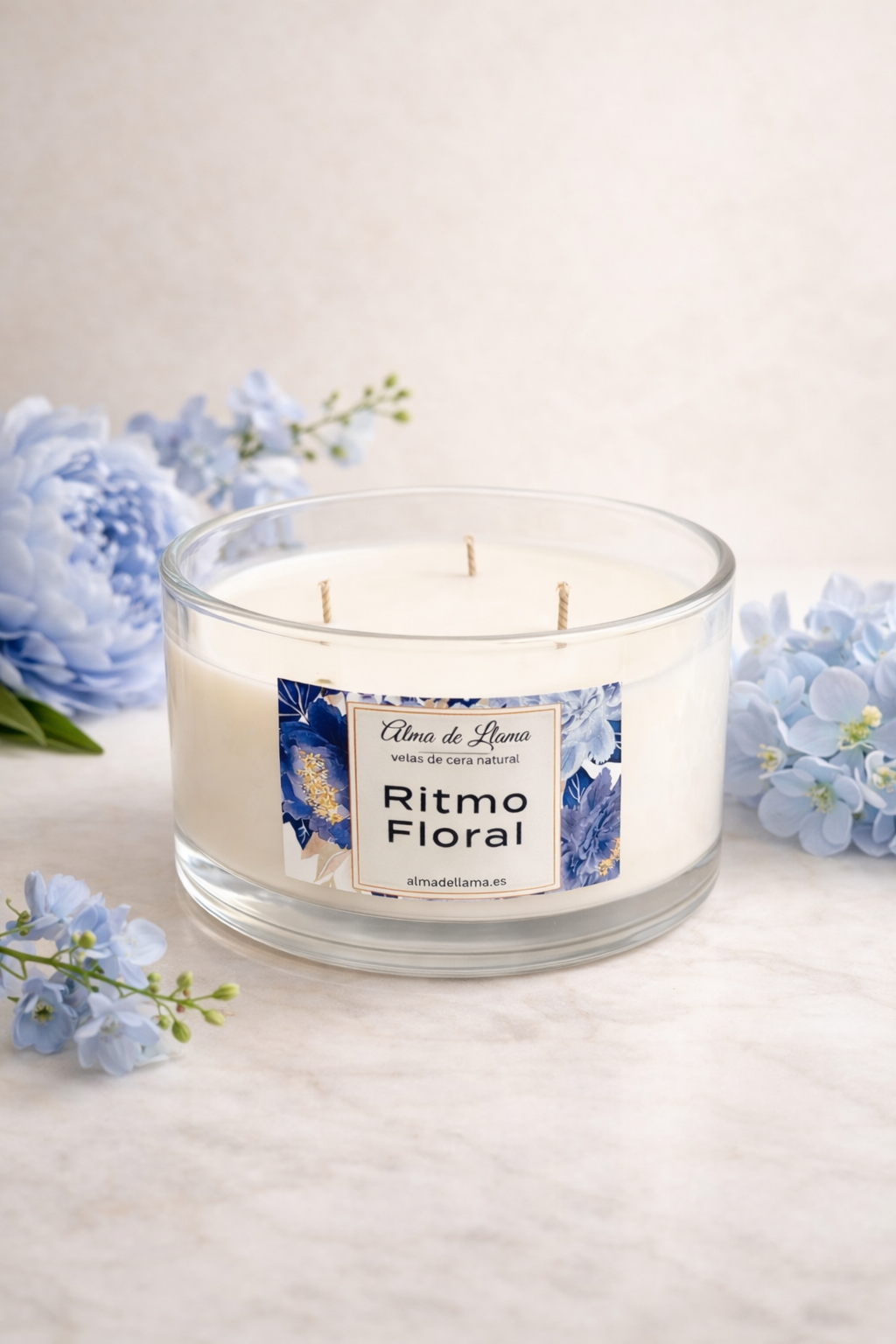 Vela Aromática Ritmo Floral (grande)