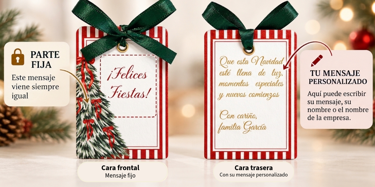 Detalles Navideños Personalizados con Vela (opción 1)