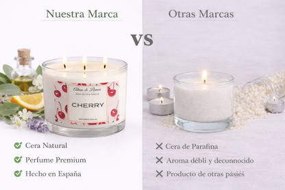 Vela aromática Cherry (grande)